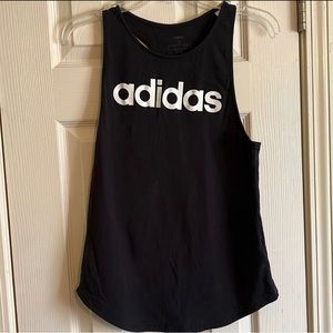 Adidas Black Athletic Tank Top S